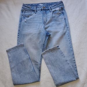 Old Navy Power straight high rise Women's  6 sky blue pants